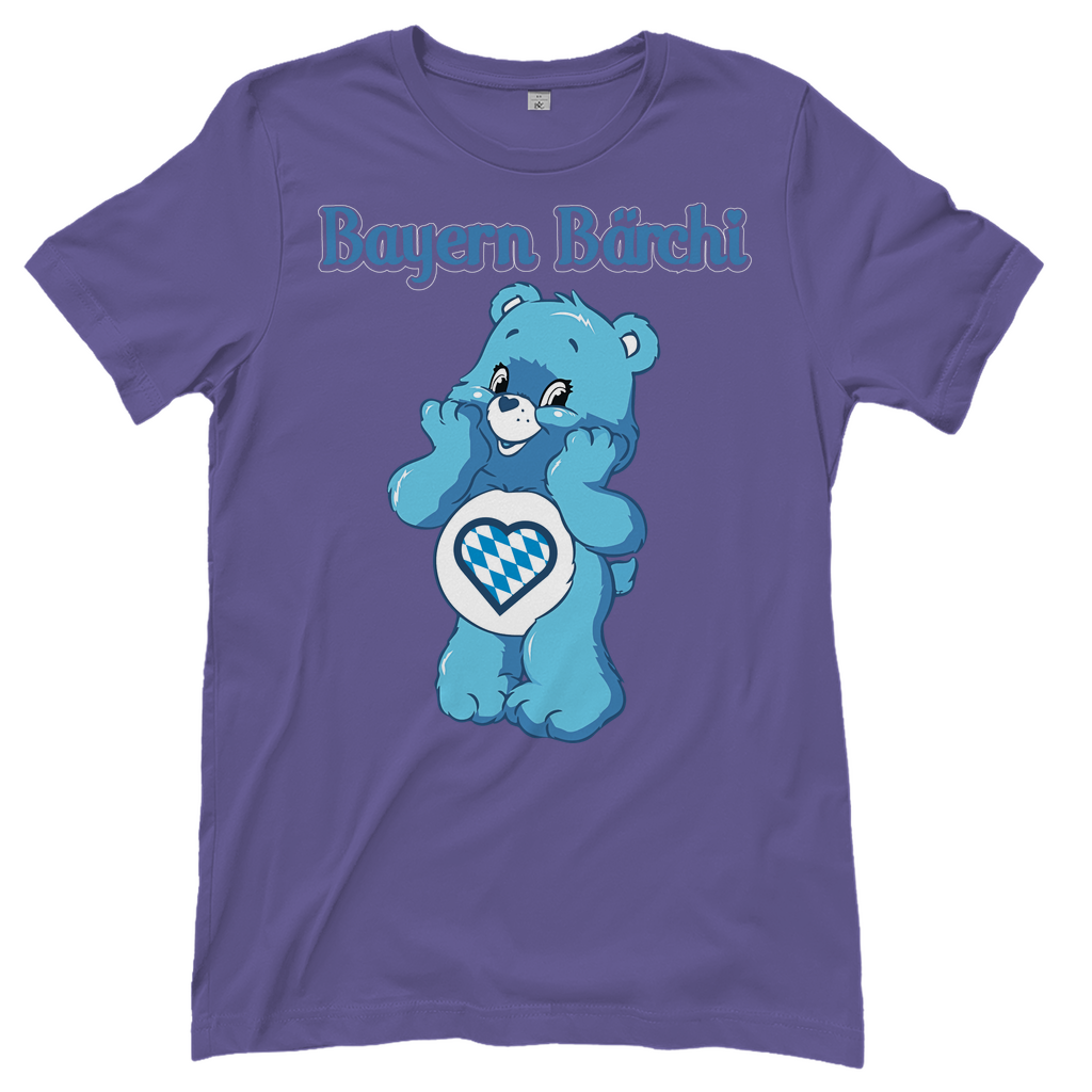 Bayern Bärchi - Glücksbärchi - Damenshirt Millennial Lilac