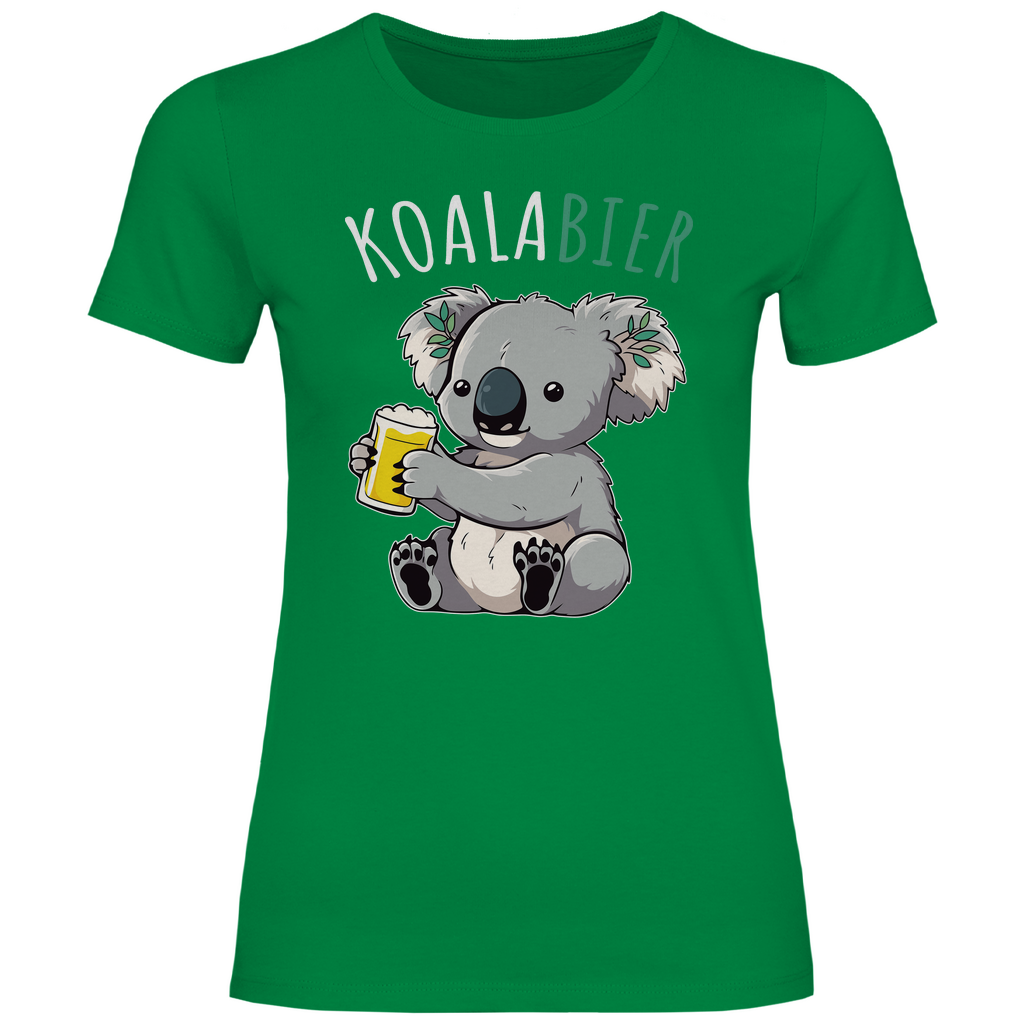 Koalabier - Damenshirt Kelly Green