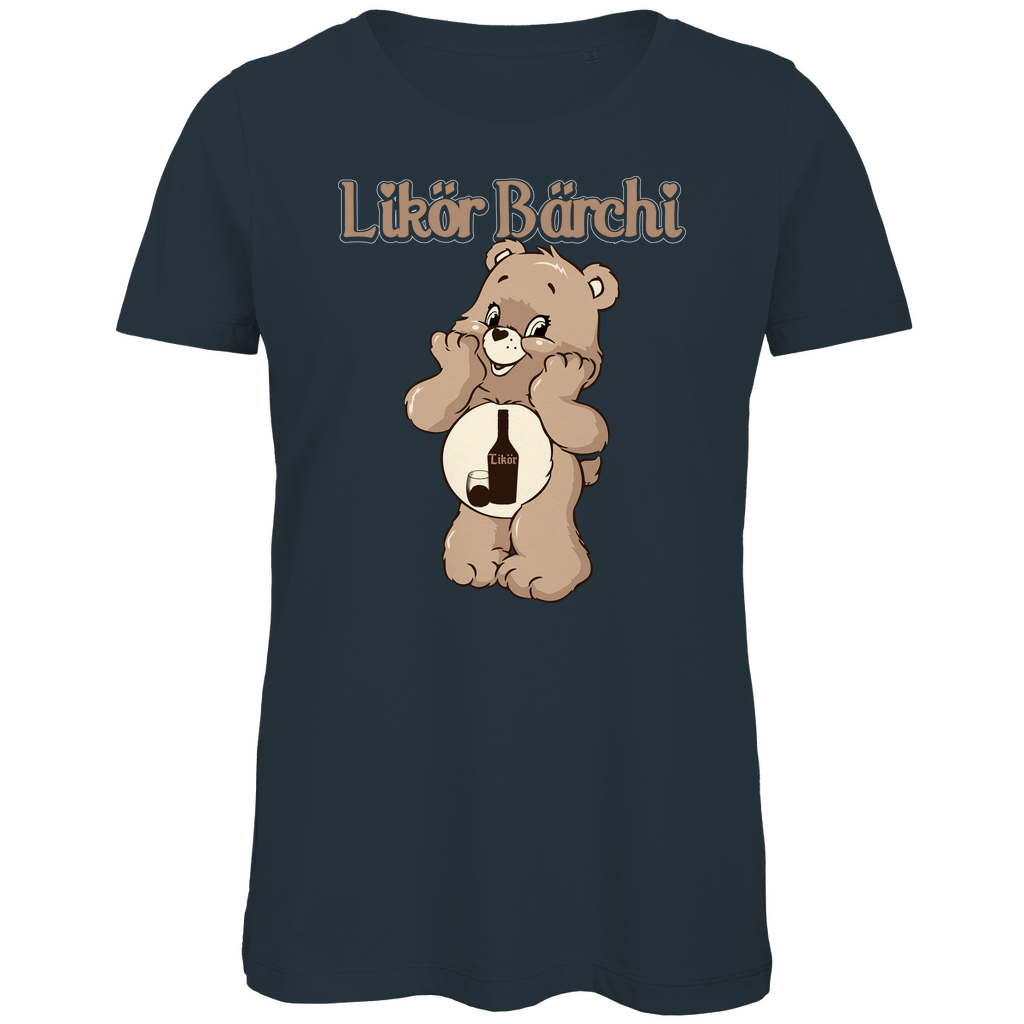 Likör Bärchi - Glücksbärchi - Damen Premium Bio T-Shirt Dark Grey
