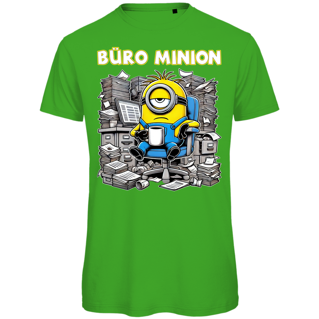 Büro Minion - Herren Premium Bio T-Shirt