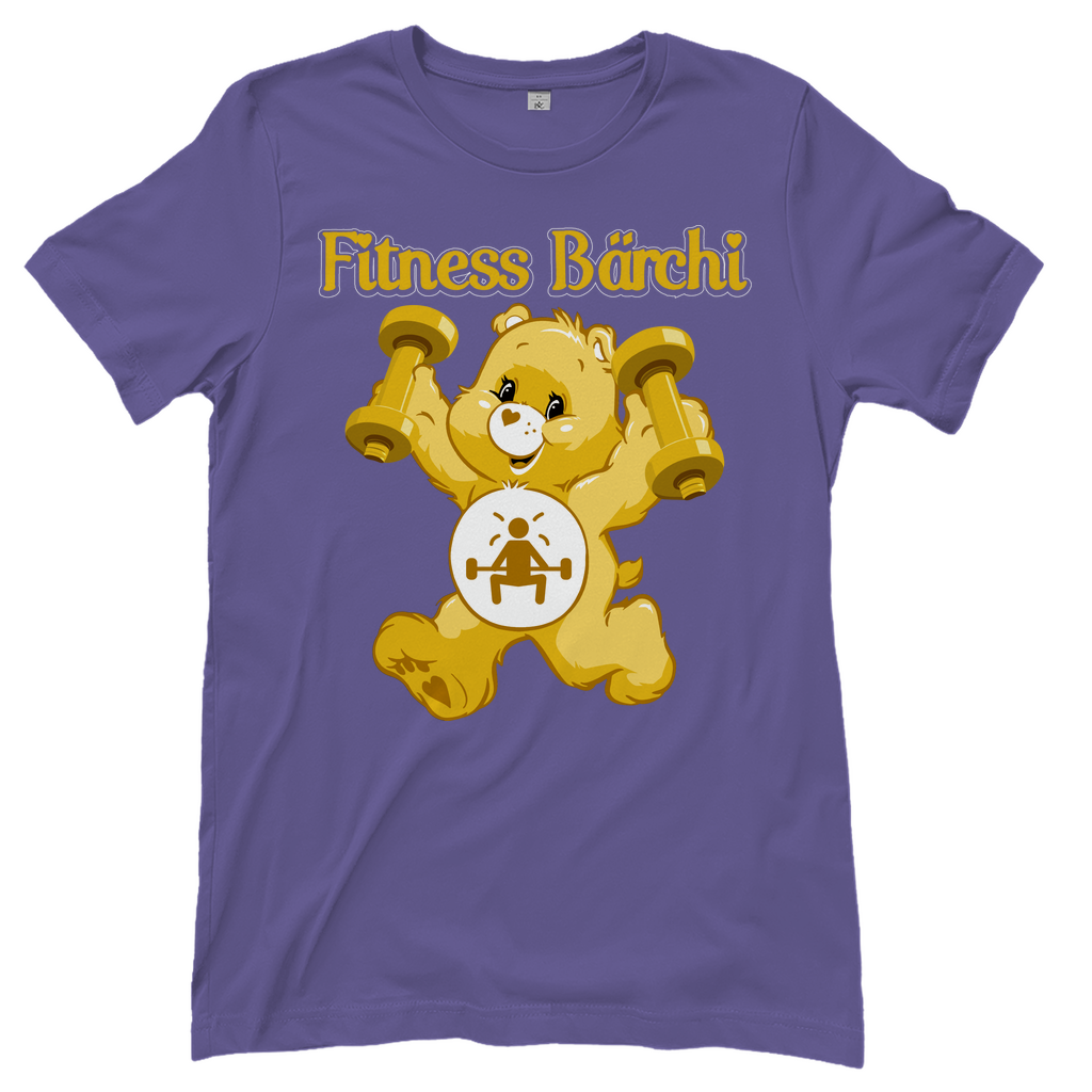 Fitness Bärchi - Glücksbärchi - Damenshirt Millennial Lilac