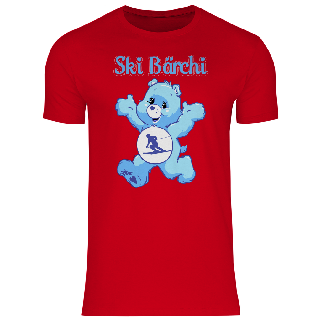 Ski Bärchi - Glücksbärchi - Herren Shirt Red