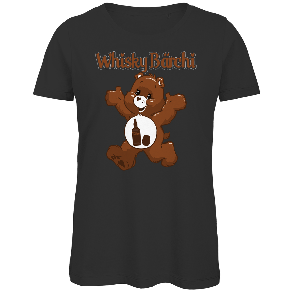 Whisky Bärchi - Glücksbärchi - Damen Premium Bio T-Shirt Black