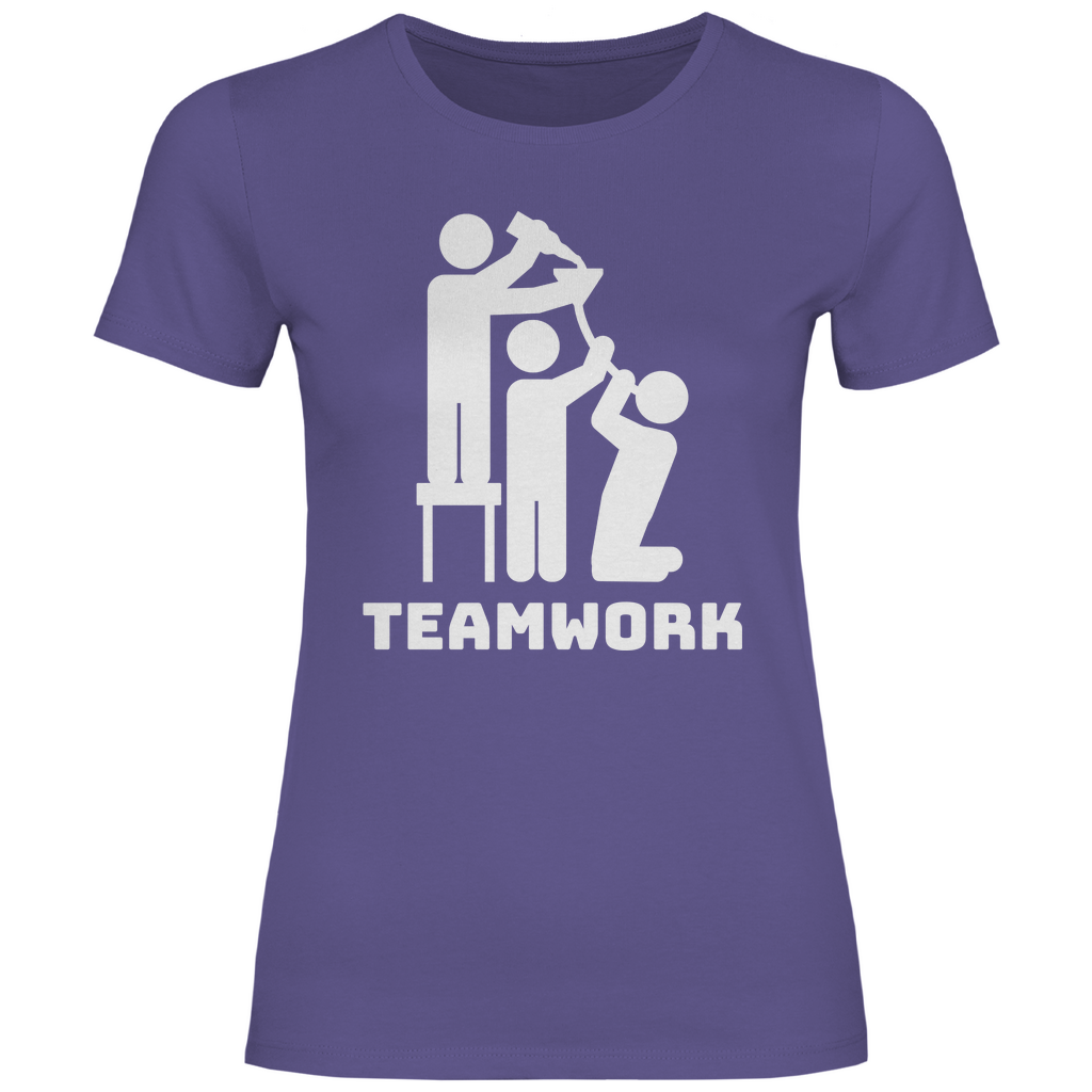 Teamwork - Damenshirt Millennial Lilac