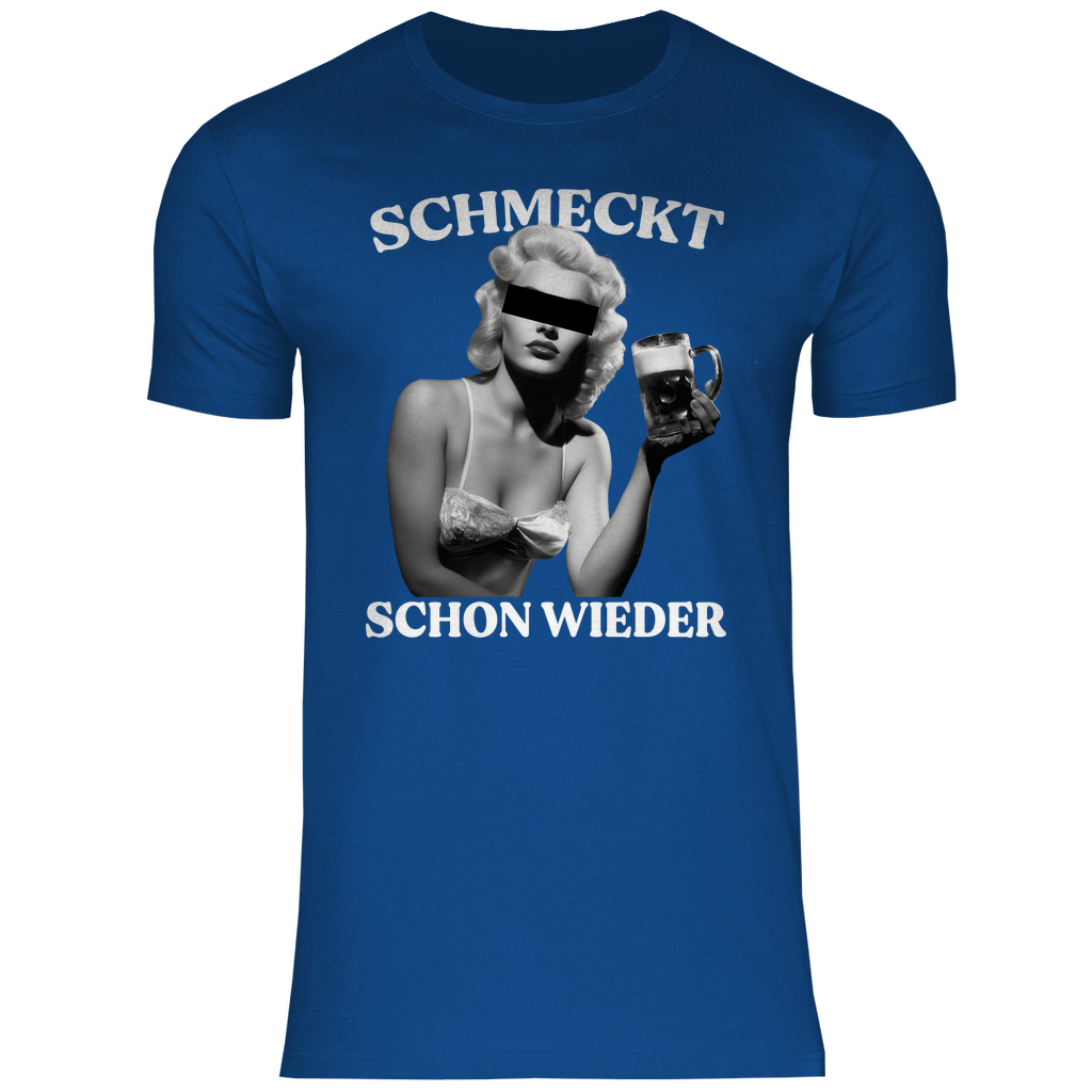 Schmeckt schon wieder - Herren Shirt Royal Blue