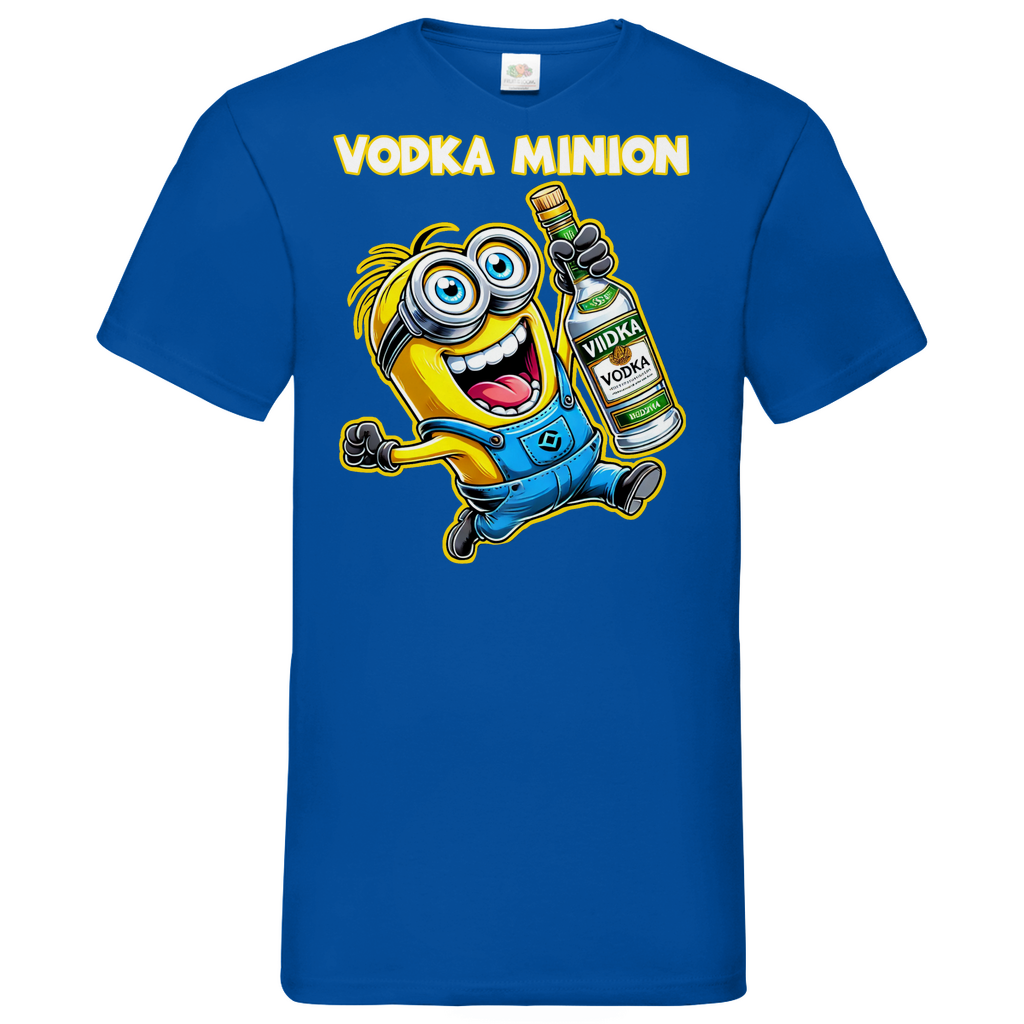 Vodka Minion - Herren V-Neck Shirt
