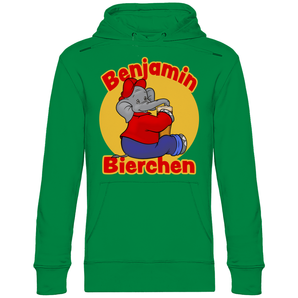 Benjamin Blümchen Bierchen - Unisex Hoodie Kelly Green
