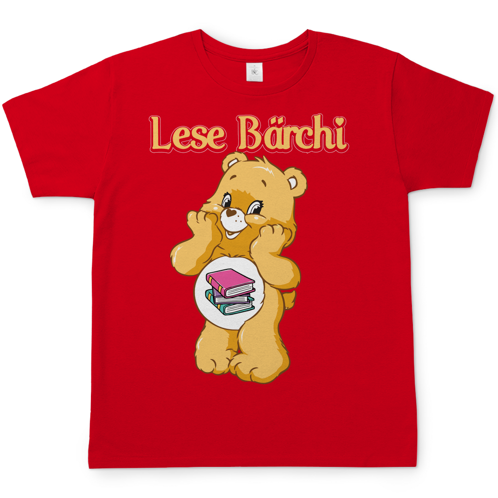 Lese Bärchi - Glücksbärchi - Herren Shirt Red