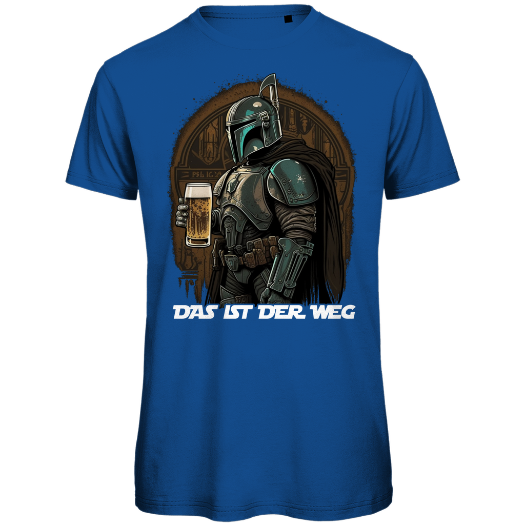Das ist der Weg Bier Mandalorianer - Herren Premium Bio T-Shirt Royal Blue