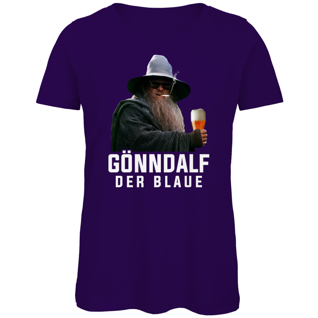 Gönndalf der Blaue - Damen Premium Bio T-Shirt Urban Purple