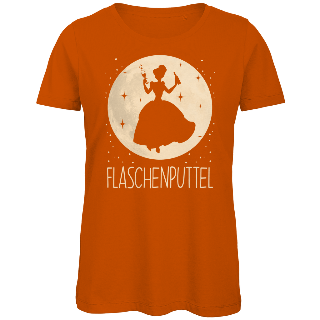 Mond Prinzessin - Flaschenputtel - Damen Premium Bio T-Shirt Urban Orange