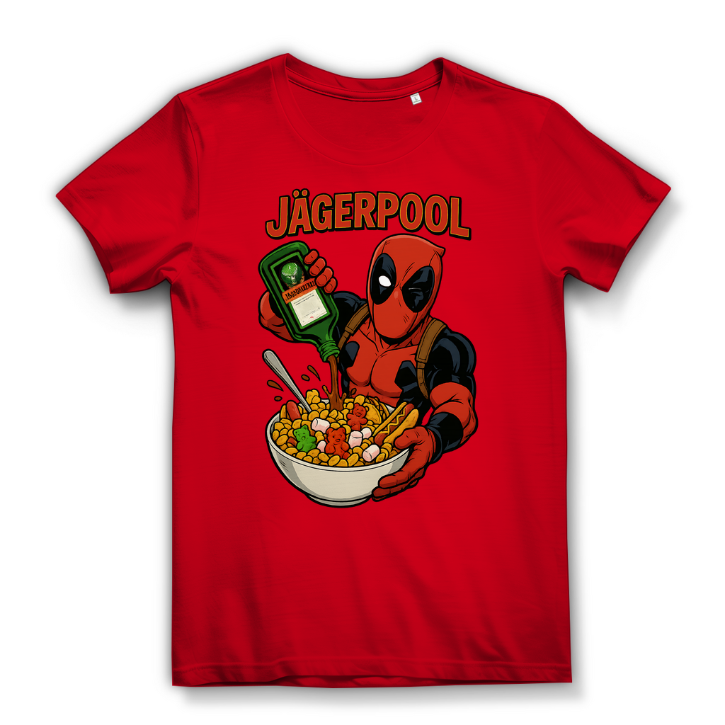 Jägermeister Deadpool Jägerpool - Damen Premium Bio T-Shirt