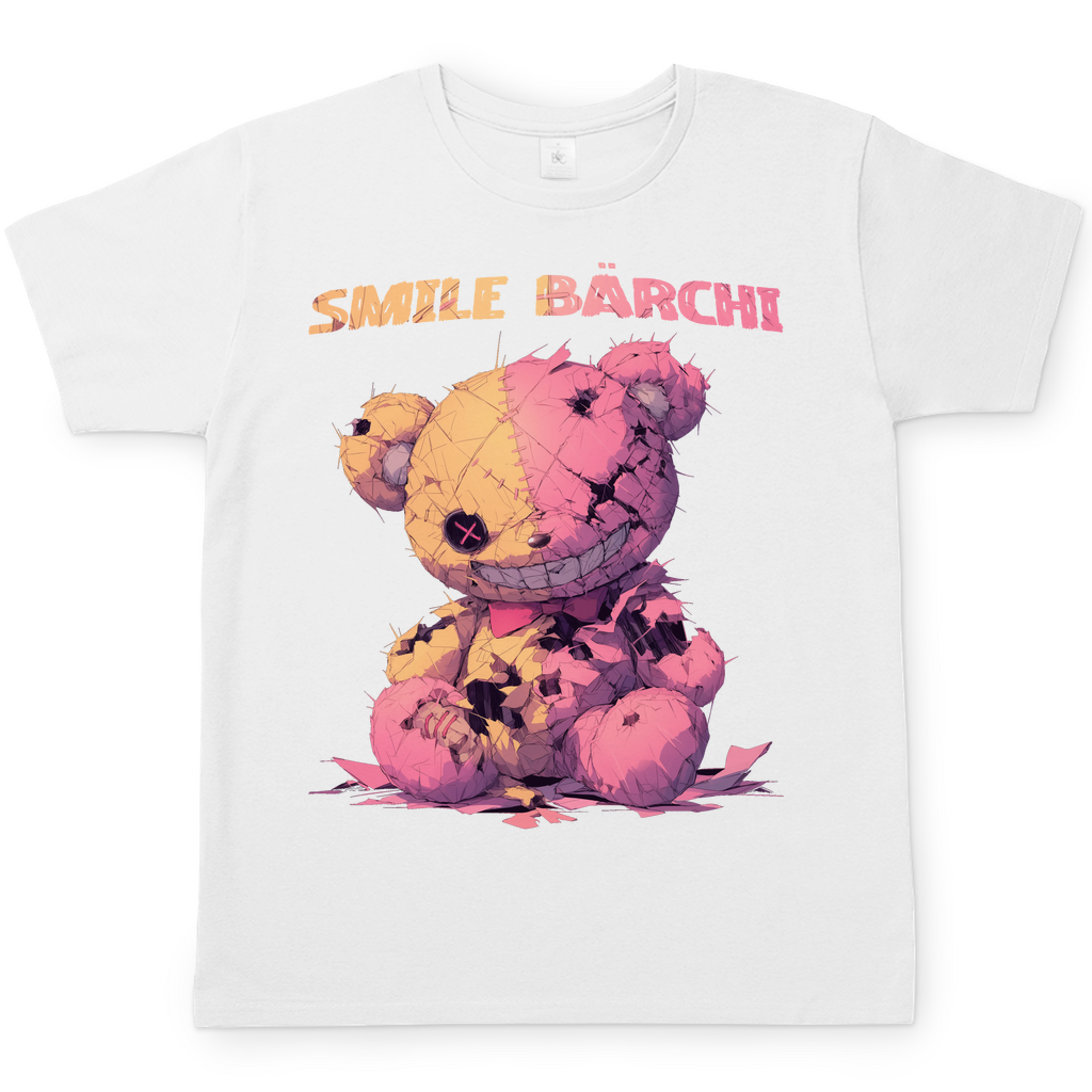 Smile Bärchi - Herren Shirt White