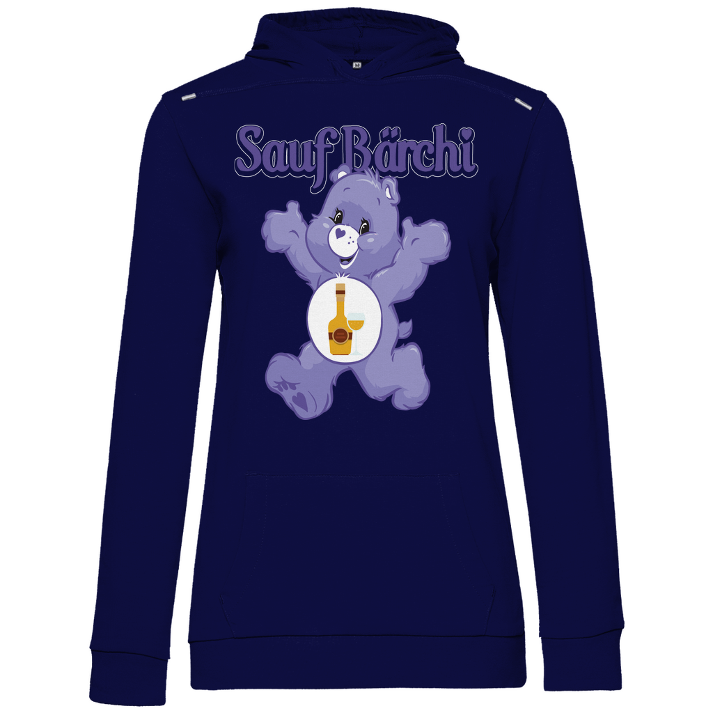 Sauf Bärchi - Glücksbärchi - Damen Hoodie Navy Blue