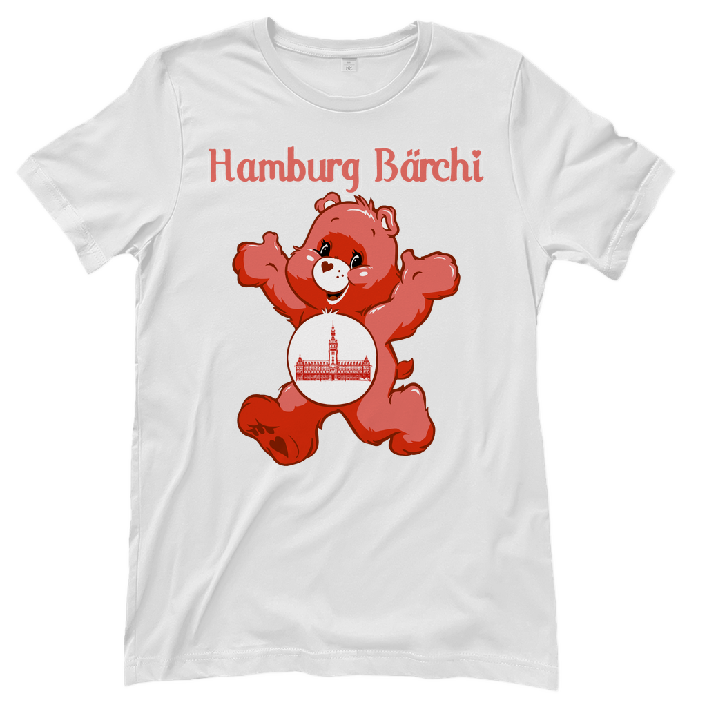 Hamburg Bärchi - Glücksbärchi - Damenshirt White