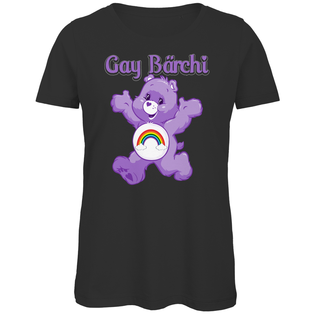 Gay Bärchi - Glücksbärchi - Damen Premium Bio T-Shirt Black