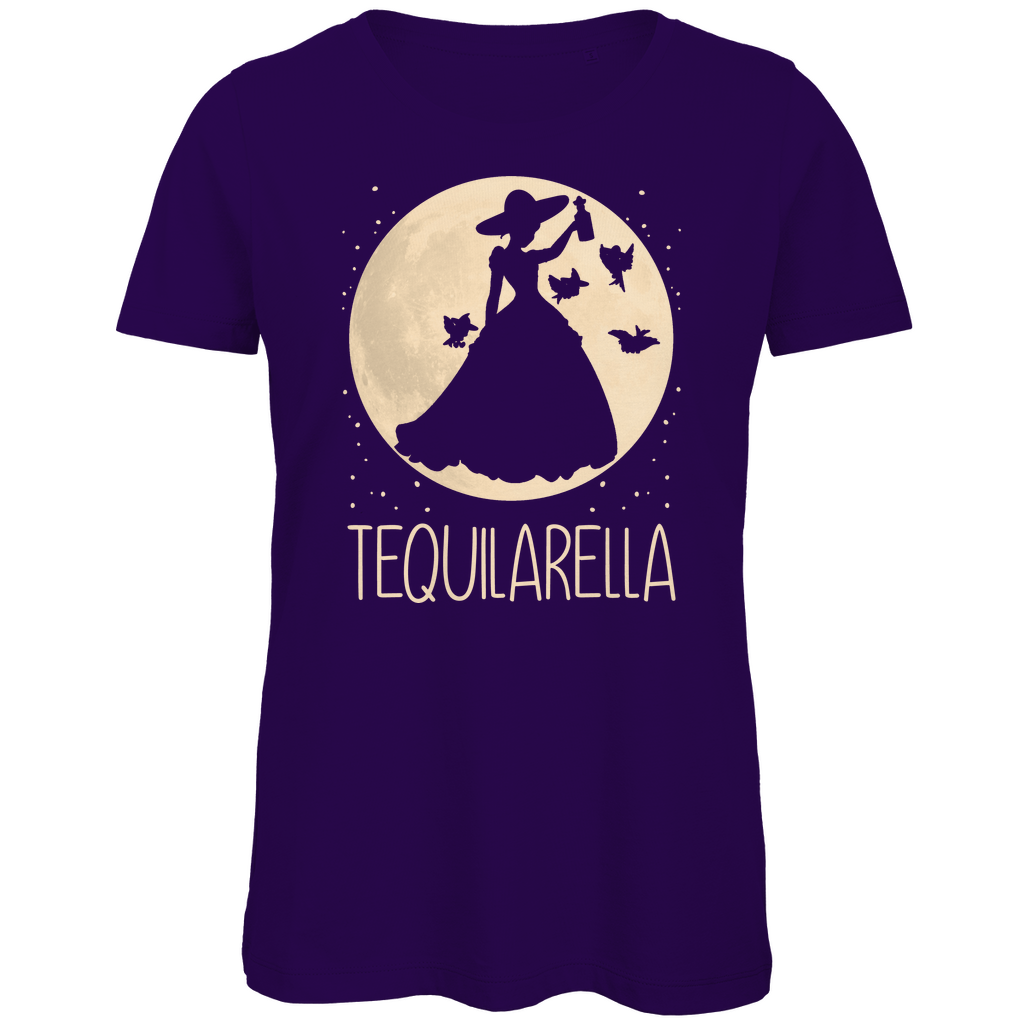Mond Prinzessin - Tequilarella - Damen Premium Bio T-Shirt Urban Purple