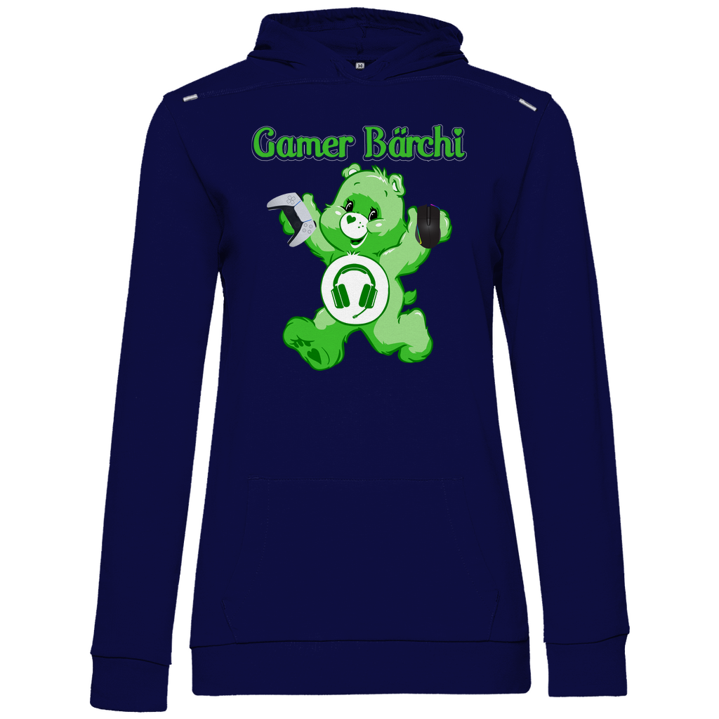 Gamer Bärchi - Glücksbärchi - Damen Hoodie Navy Blue