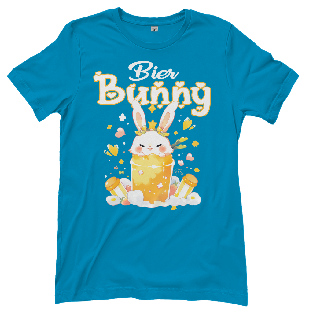 Bier Bunny Hase - Damenshirt Atoll
