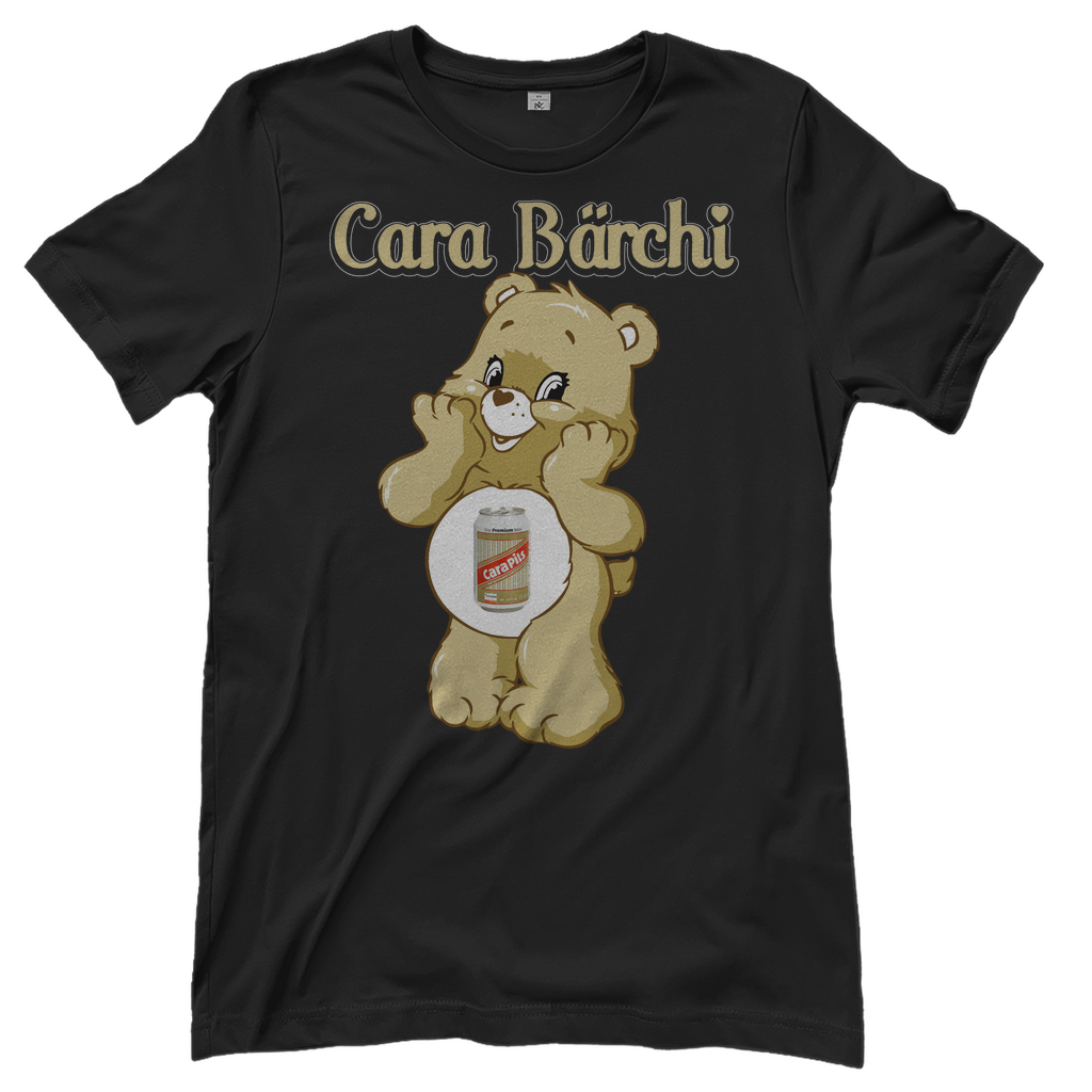 Cara Bärchi - Glücksbärchi - Damenshirt Black