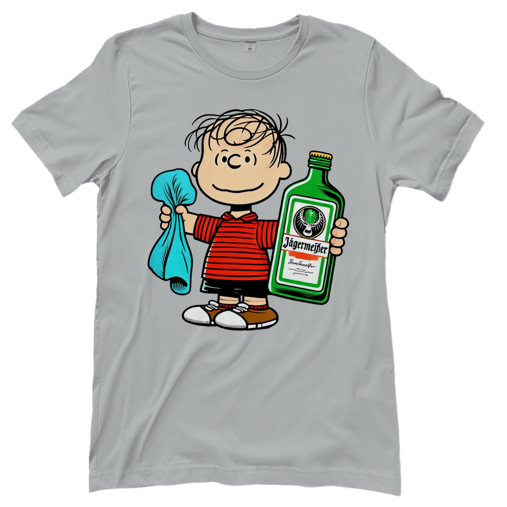 Linus van Pelt mit Jäger - Die Peanuts - Damenshirt