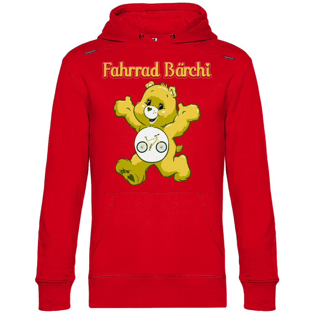 Fahrrad Bärchi - Glücksbärchi - Unisex Hoodie Red