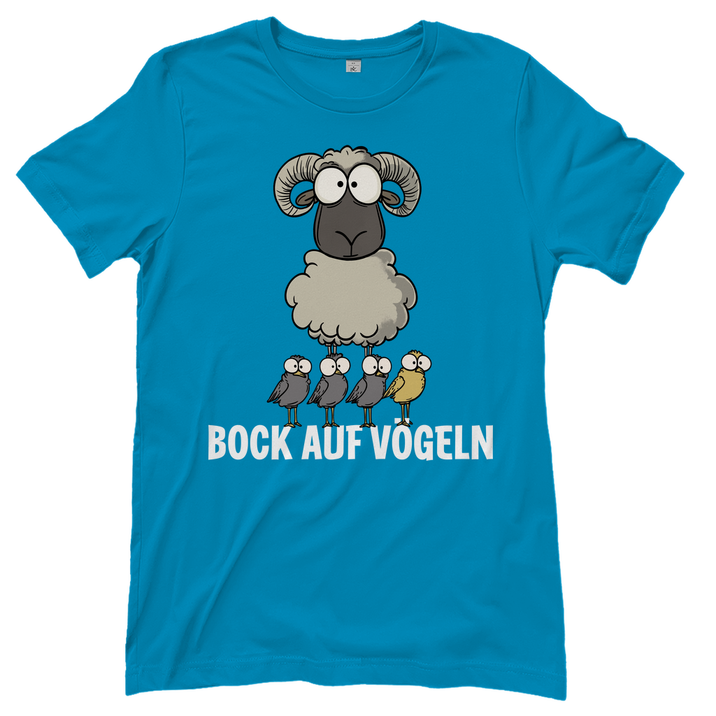 Bock auf Vögeln - Damenshirt