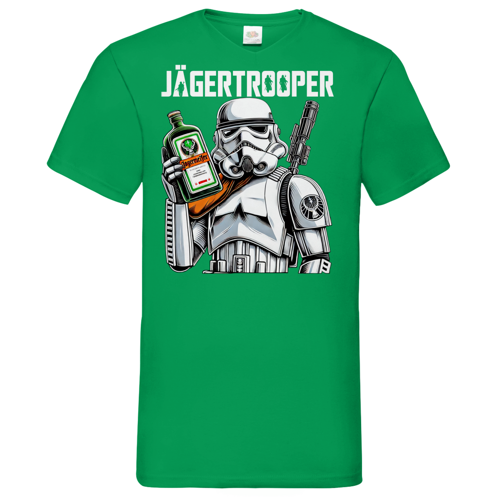 Jägertrooper - Star Wars Stormtrooper - Herren V-Neck Shirt