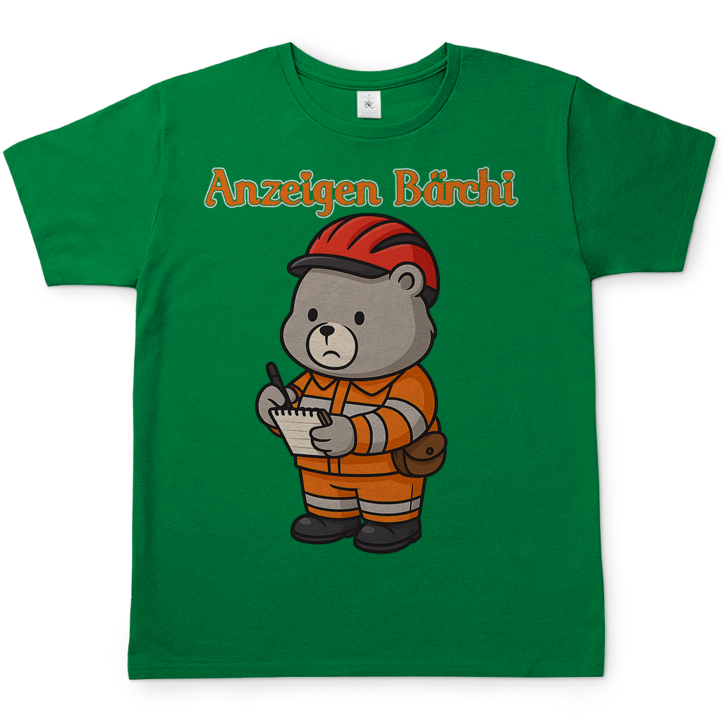 Anzeigen Bärchi - Glücksbärchi - Herren T-Shirt Kelly Green