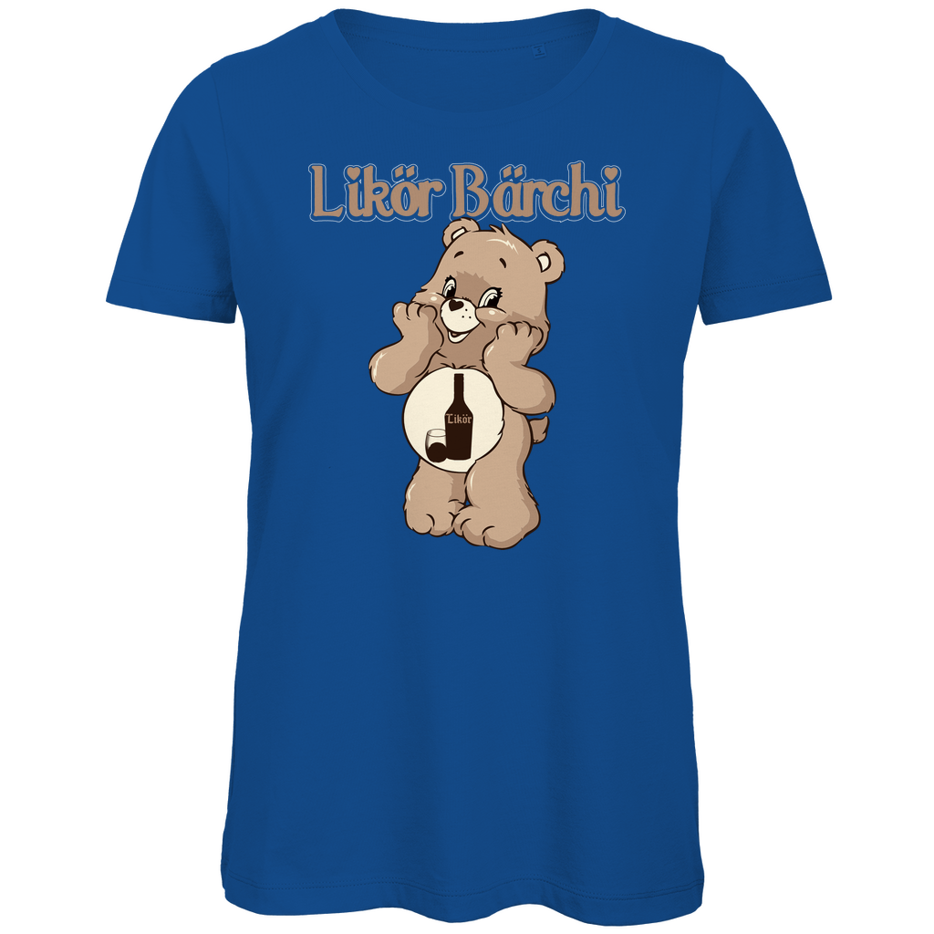 Likör Bärchi - Glücksbärchi - Damen Premium Bio T-Shirt Royal Blue