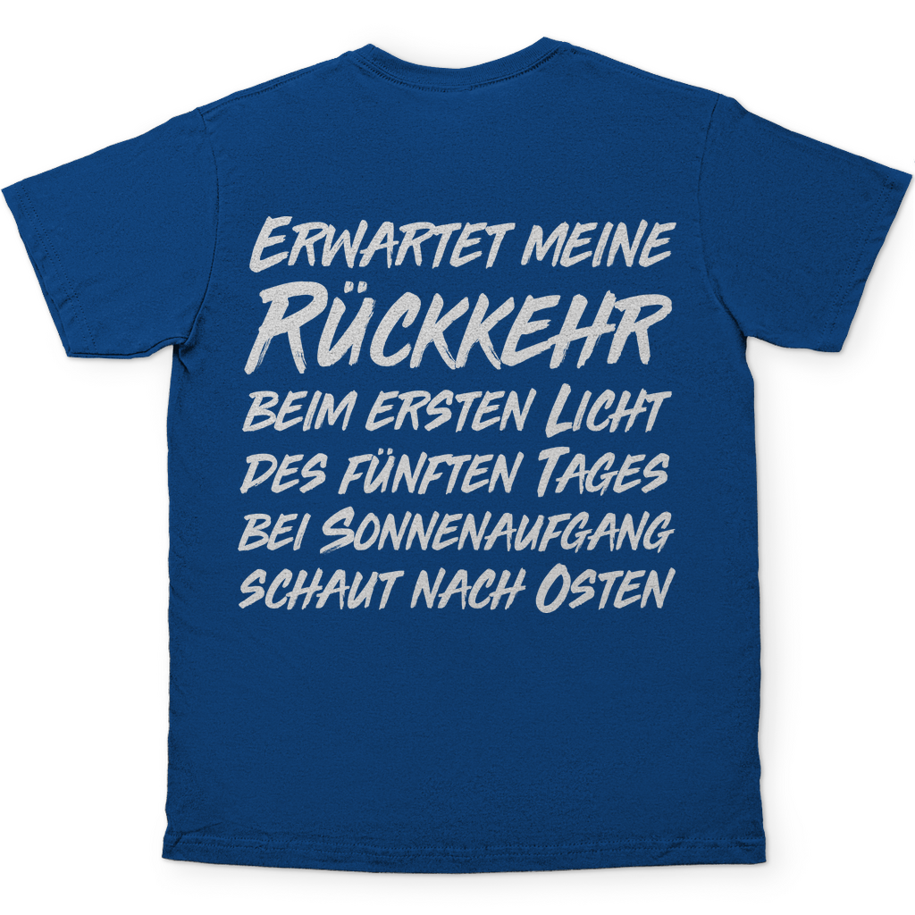 Gönndalf der Blaue Gandalf Toon - Beidseitiger Druck - Herren Shirt