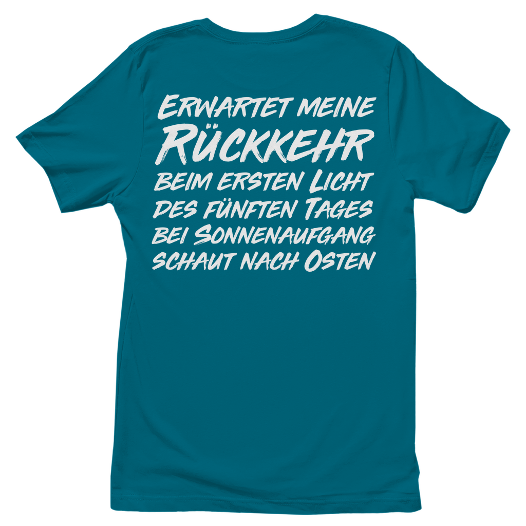 Ich gehe jetzt Lillet trinken - Beidseitiger Druck - Damenshirt