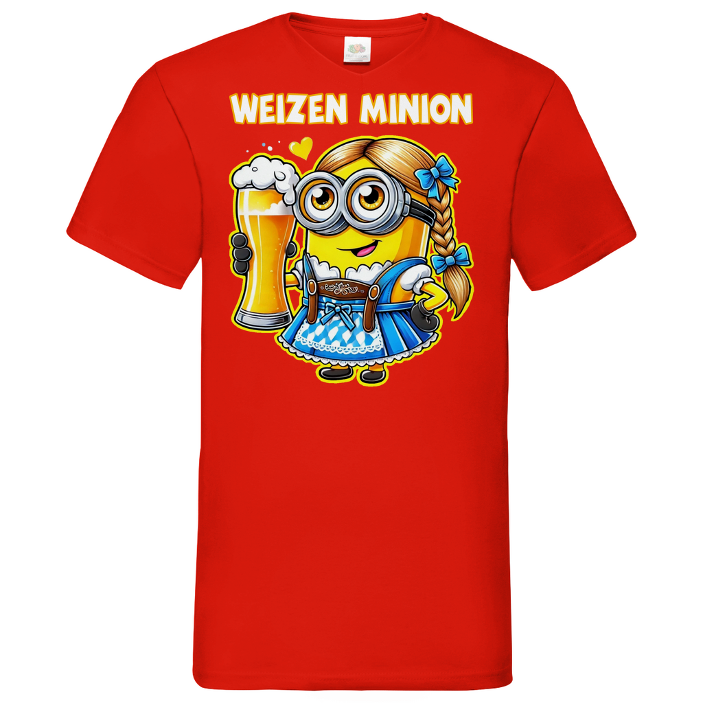 Weizen Minion - Herren V-Neck Shirt