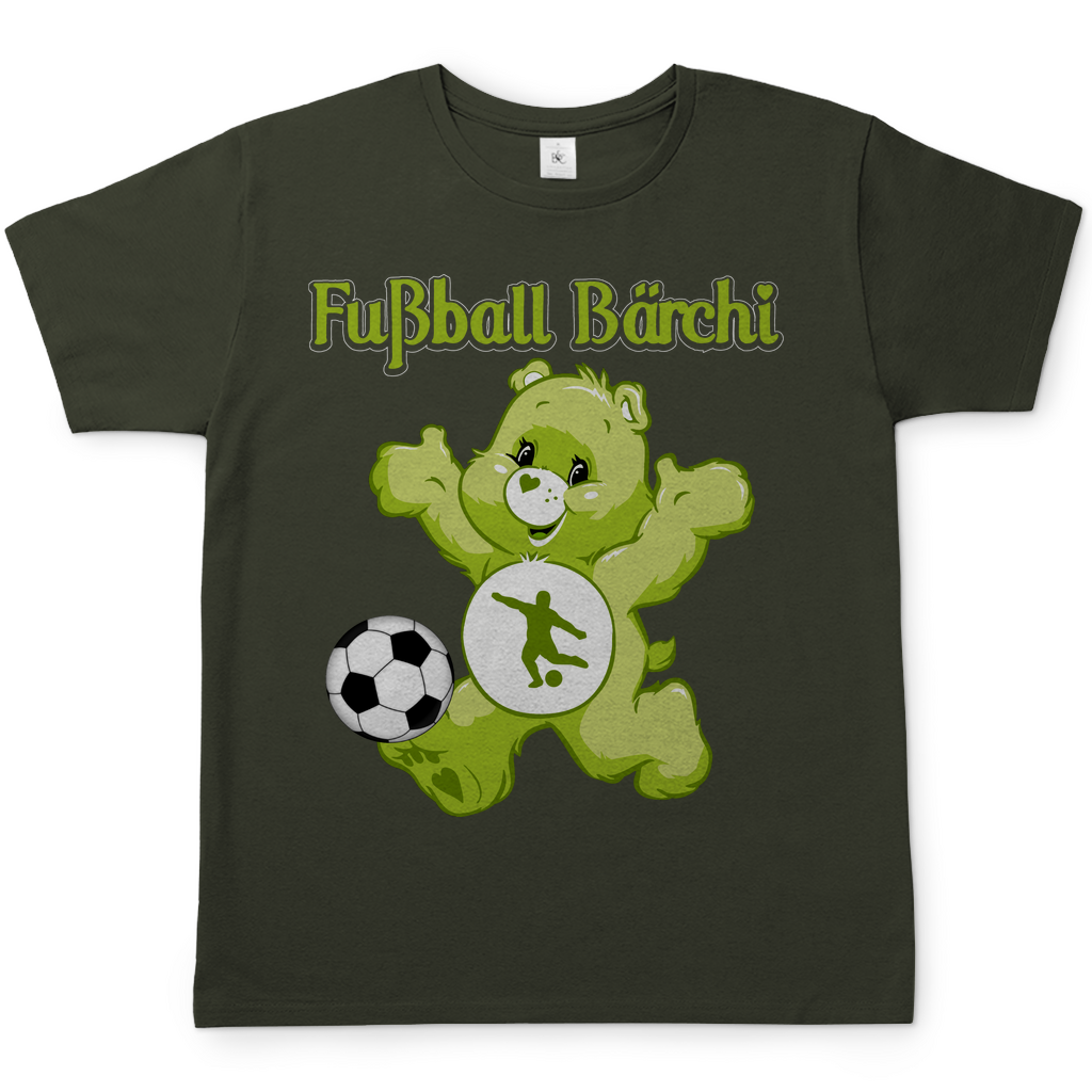 Fußball Bärchi - Glücksbärchi - Herren Shirt Urban Khaki