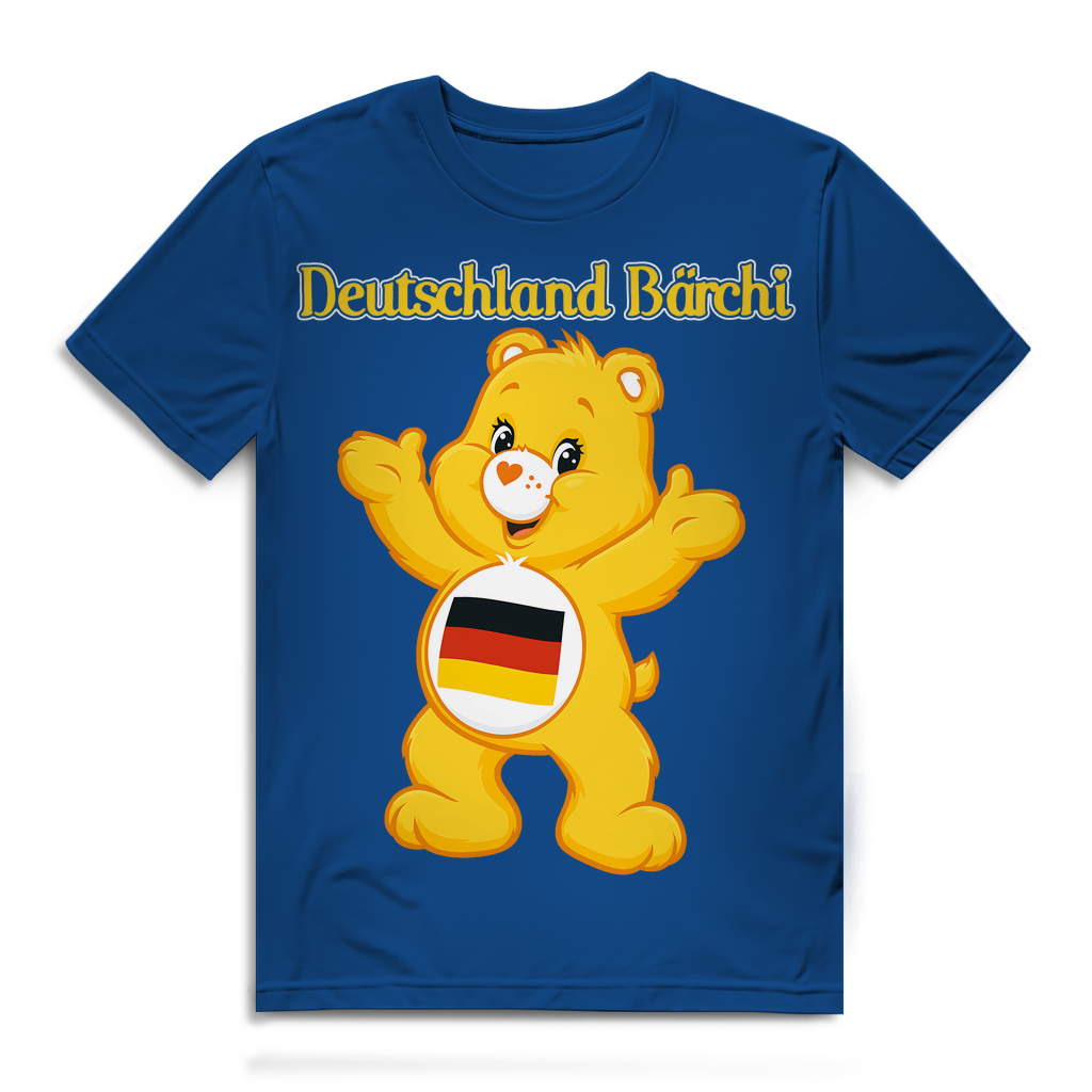 Deutschland Bärchi - Glücksbärchi - Herren Premium Bio T-Shirt Royal Blue