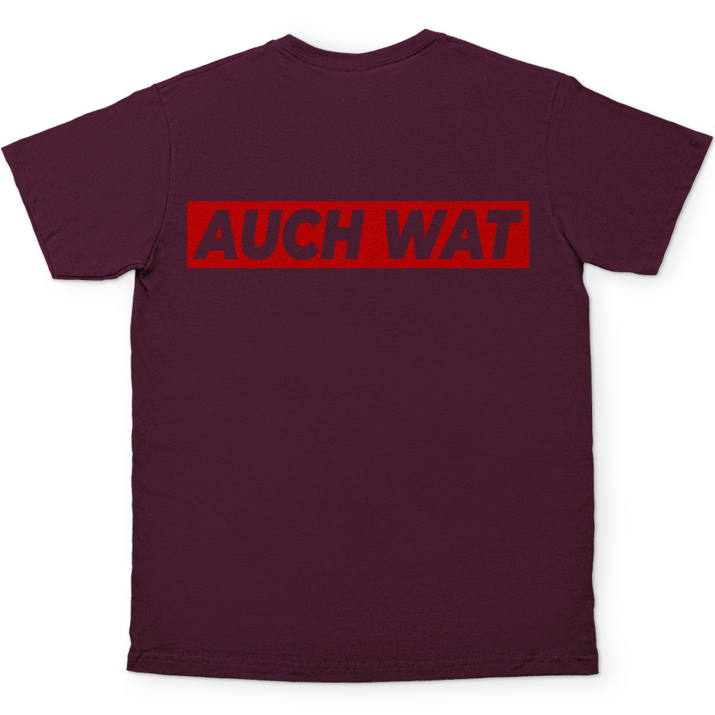 Hinten steht auch wat - Beidseitiger Druck - Herren Shirt