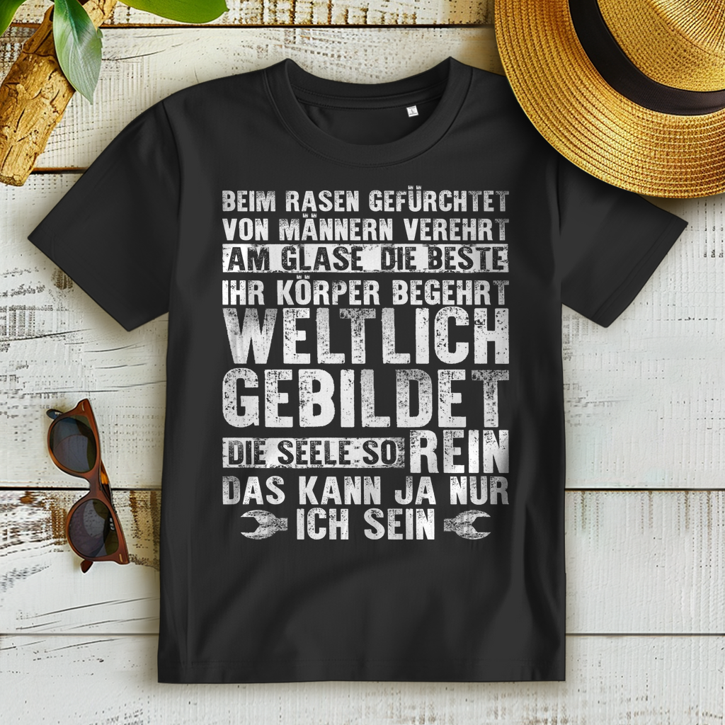 Lustiges Damen T-Shirt – Das kann ja nur ich sein – Auto Spruch für Powerfrauen