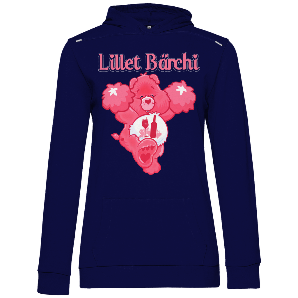 Lillet Bärchi - Glücksbärchi - Damen Hoodie Navy Blue