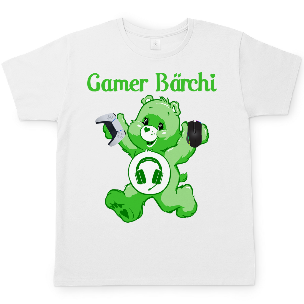 Gamer Bärchi - Glücksbärchi - Herren Shirt White