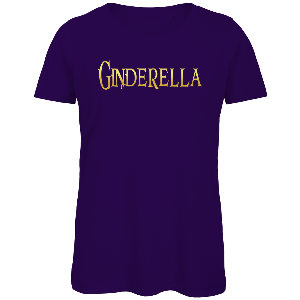 Ginderella - Prinzessin Gold - Damen Premium Bio T-Shirt Urban Purple