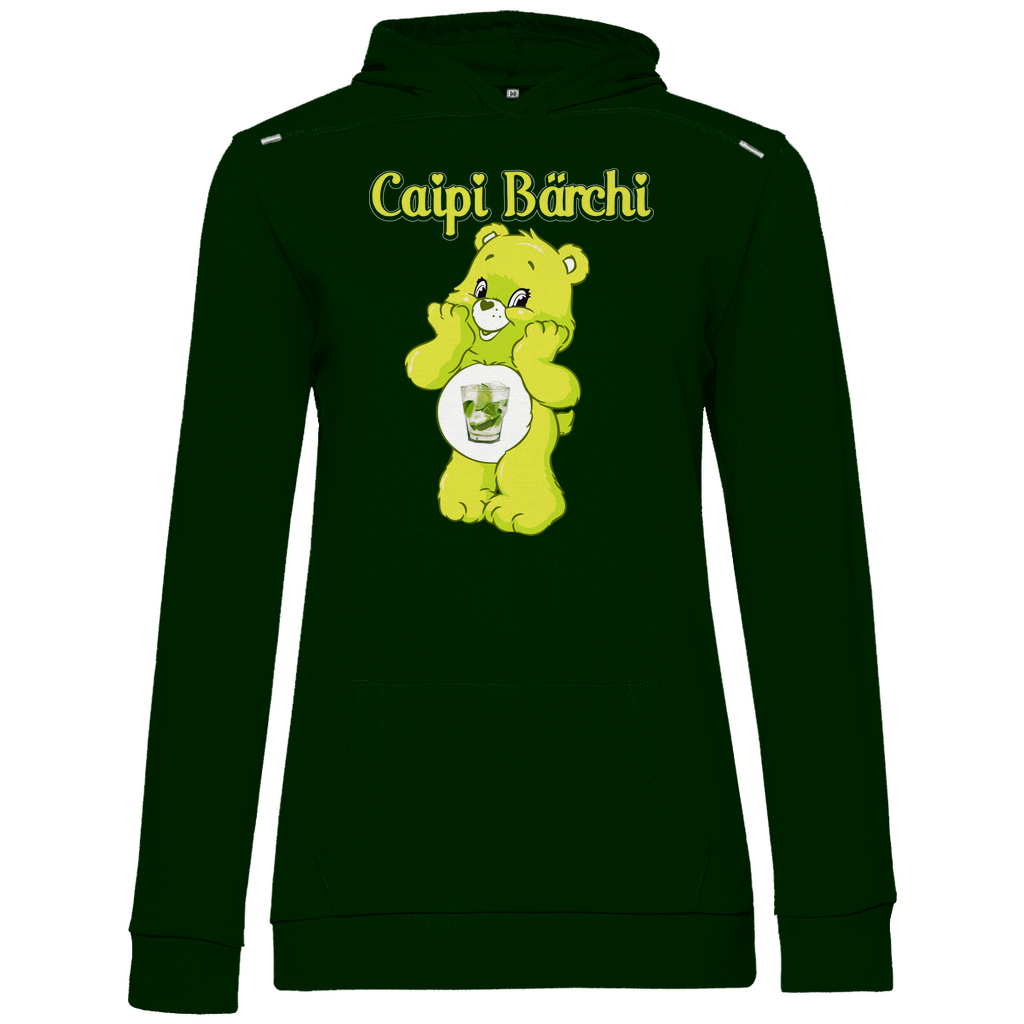 Caipi Bärchi - Glücksbärchi - Damen Hoodie Forest Green