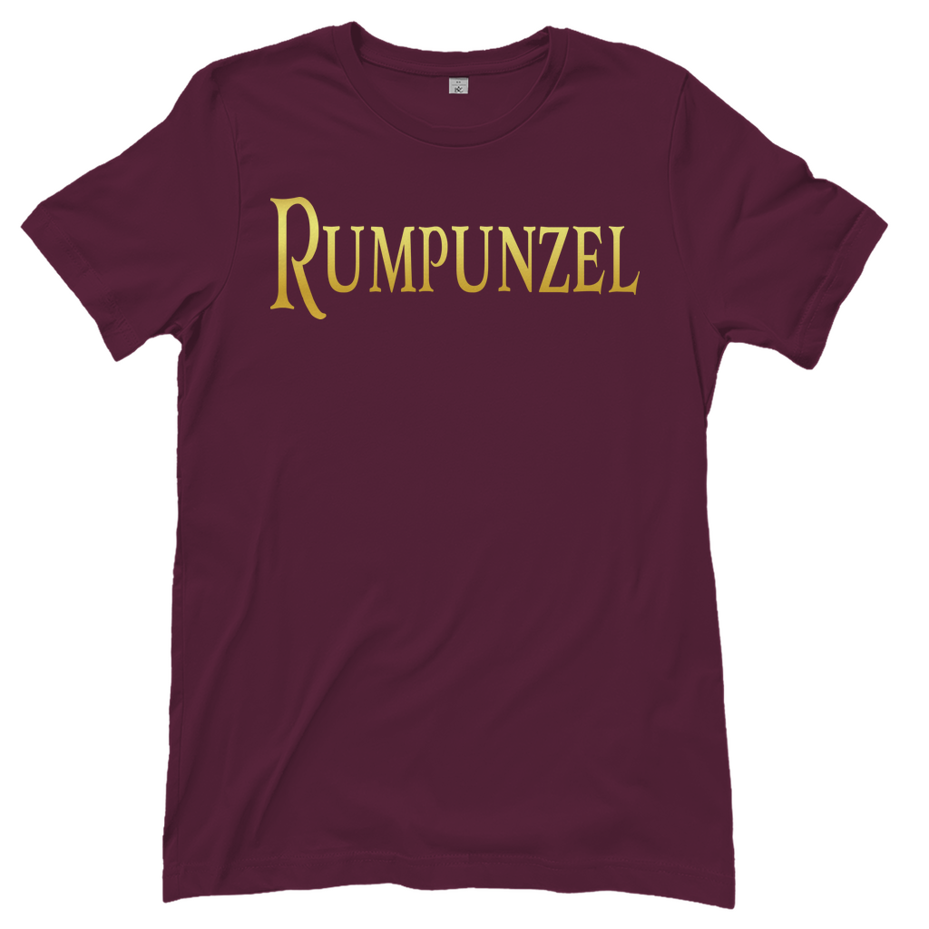 Rumpunzel - Prinzessin Gold - Damenshirt Burgundy