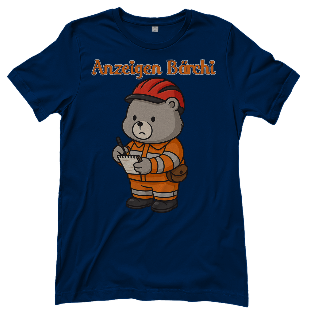 Anzeigen Bärchi - Glücksbärchi - Damen T-Shirt Navy