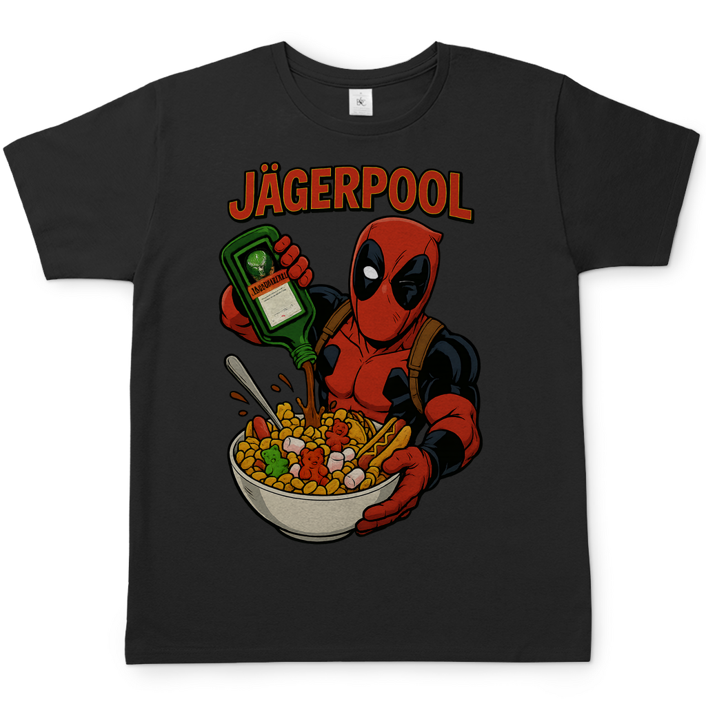 Jägermeister Deadpool Jägerpool - Herren T-Shirt