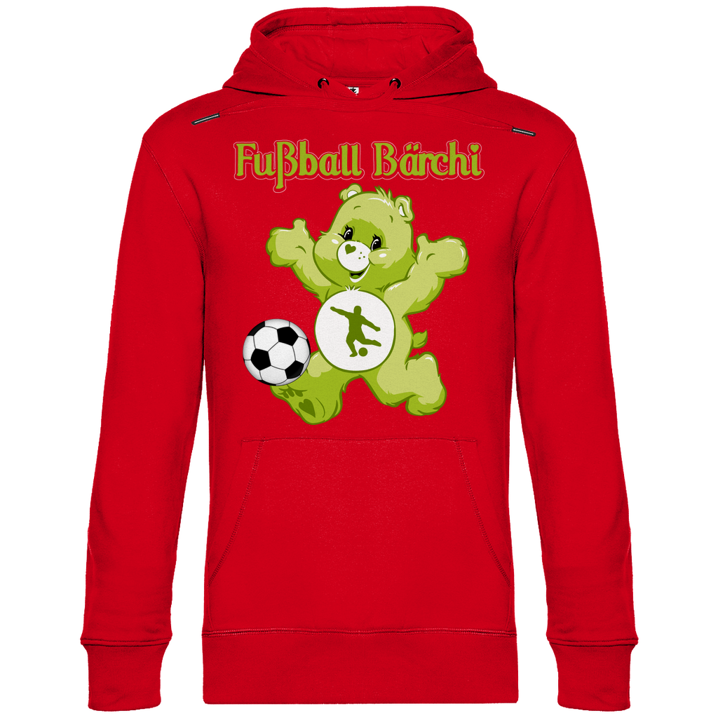 Fußball Bärchi - Glücksbärchi - Unisex Hoodie Red