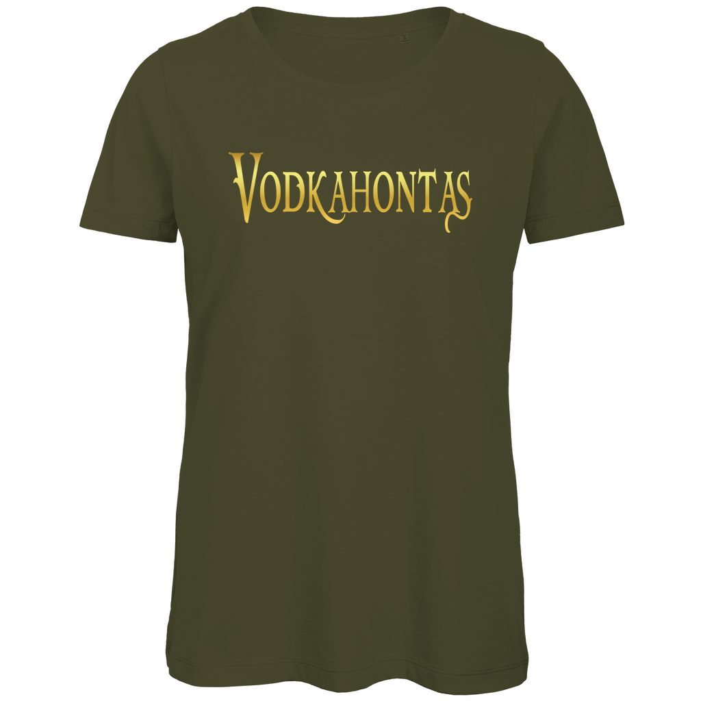 Vodkahontas - Prinzessin Gold - Damen Premium Bio T-Shirt Khaki