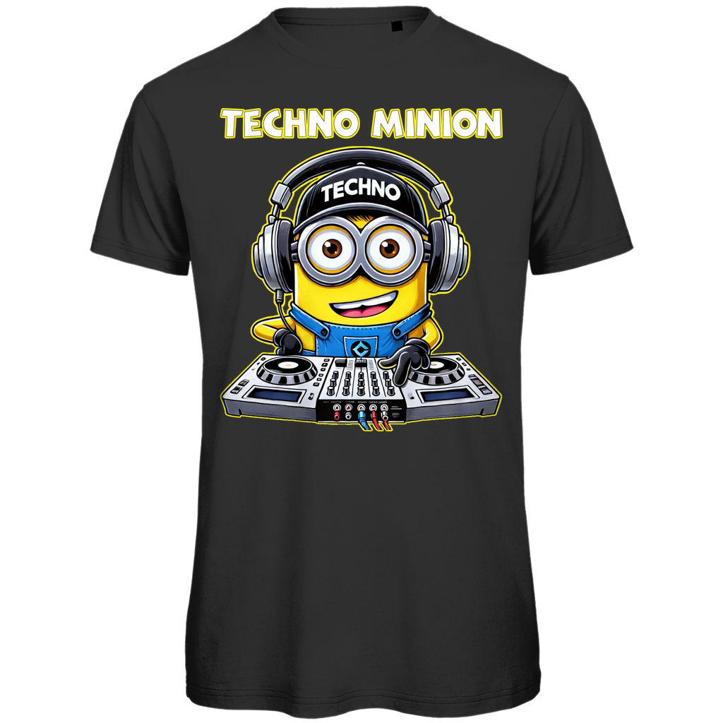 Techno Minion - Herren Premium Bio T-Shirt