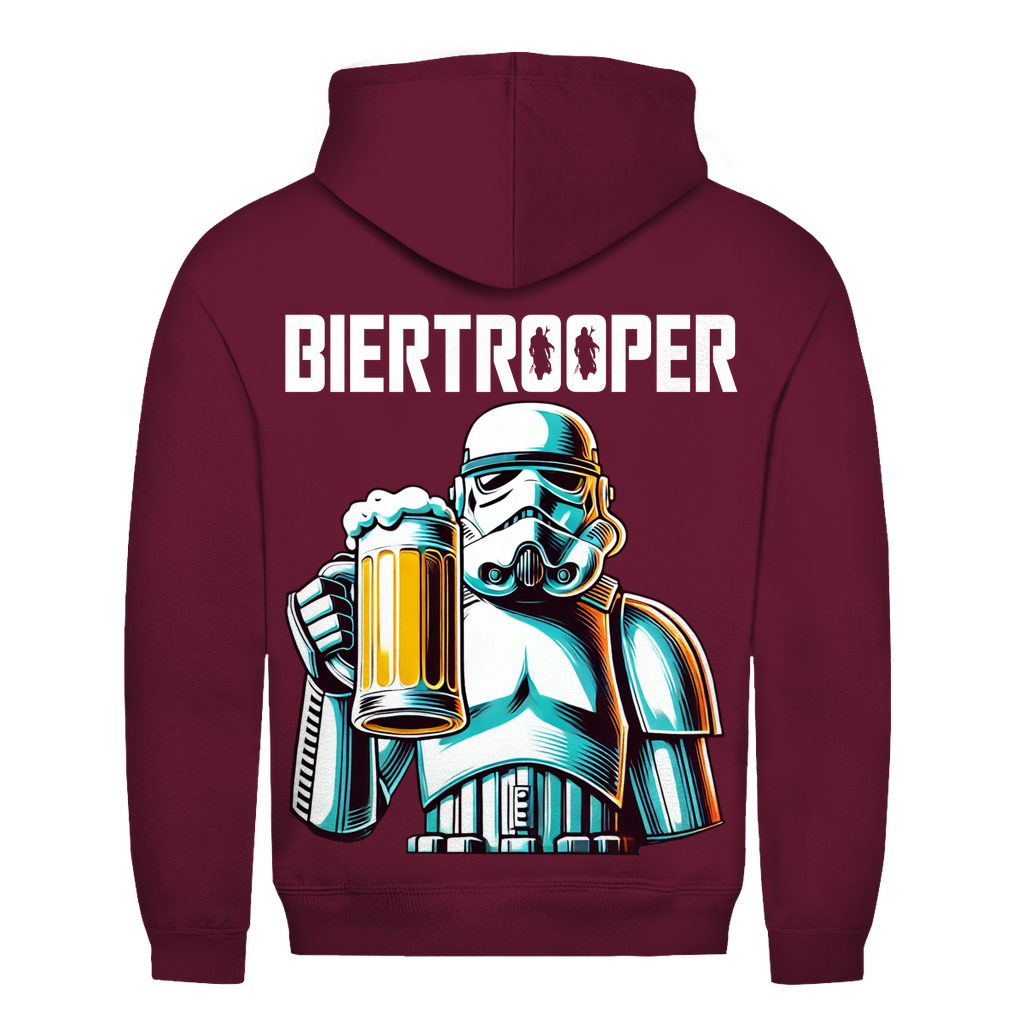 Biertrooper - Star Wars Stormtrooper - Herren Hoodie Burgundy