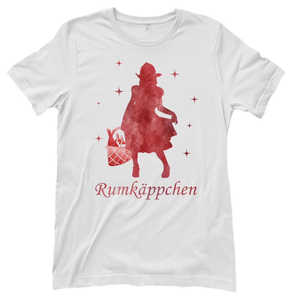 Rumkäppchen - Prinzessin Aquarell - Damenshirt White