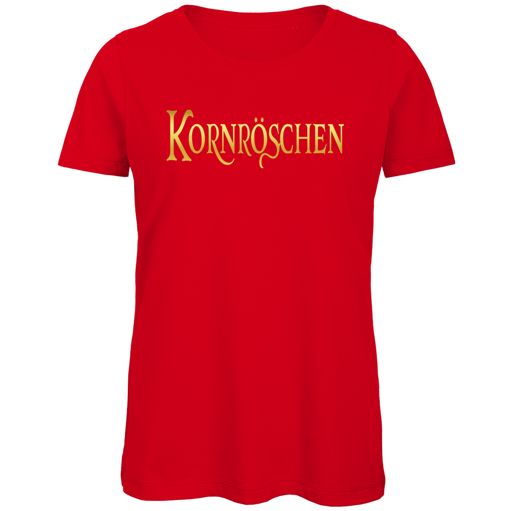 Kornröschen - Prinzessin Gold - Damen Premium Bio T-Shirt Red